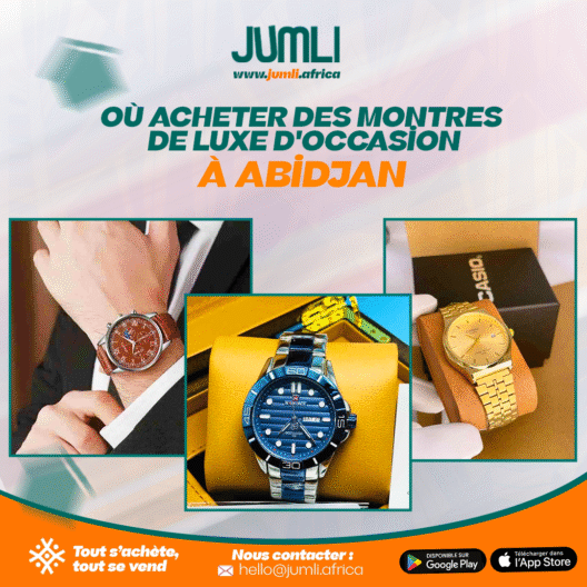 Où Acheter des Montres de Luxe d_Occasion à Abidjan
