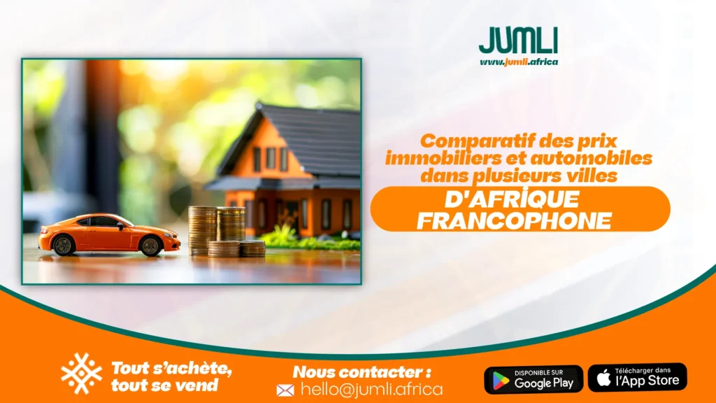 Comparaison des prix immobiliers et automobiles