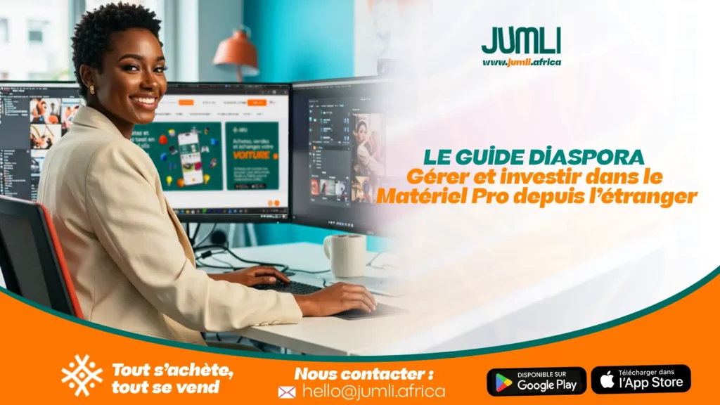 Le guide diaspora : Gérer et investir dans le Matériel Pro depuis l’étranger