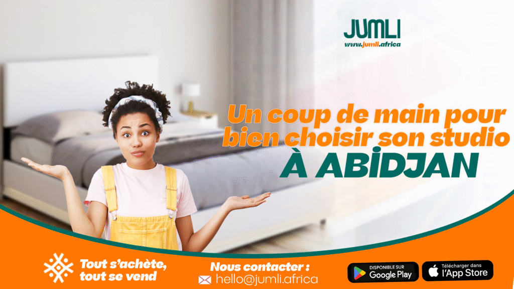 Un coup de main pour bien choisir son studio à Abidjan