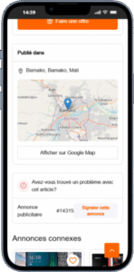 cliquer sur signaler